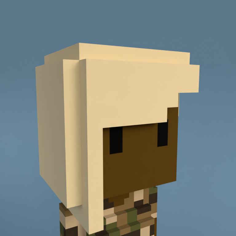 Meebit #17564 — Portrait