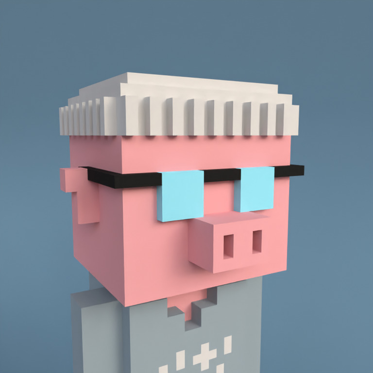 Meebit #17575 — Portrait