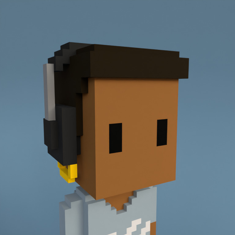 Meebit #17584 — Portrait