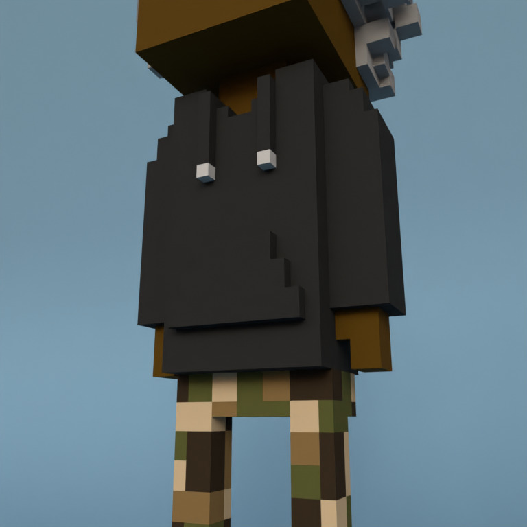 Meebit #17587 — Outfit