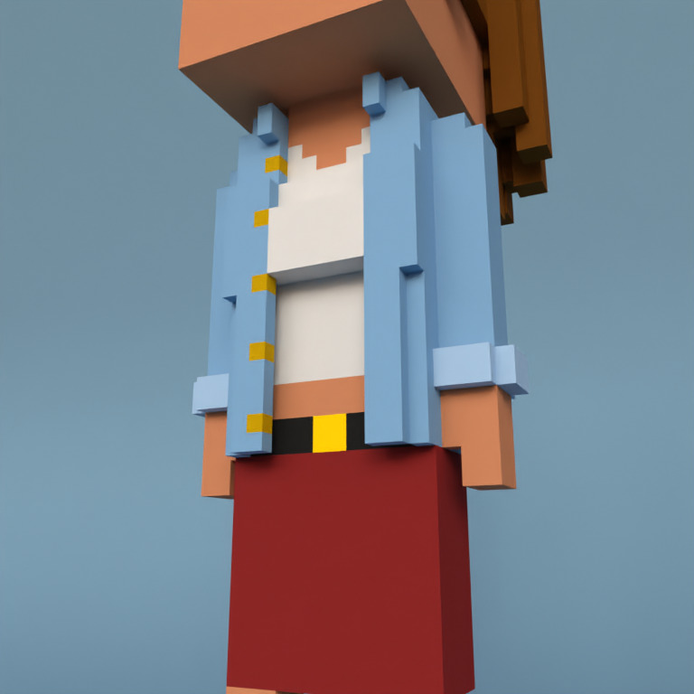 Meebit #17590 — Outfit