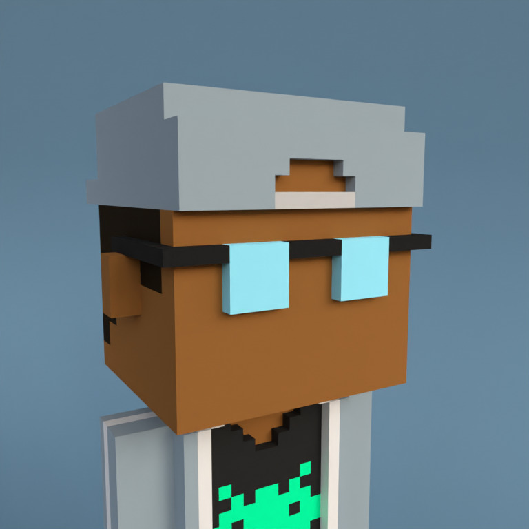Meebit #17594 — Portrait