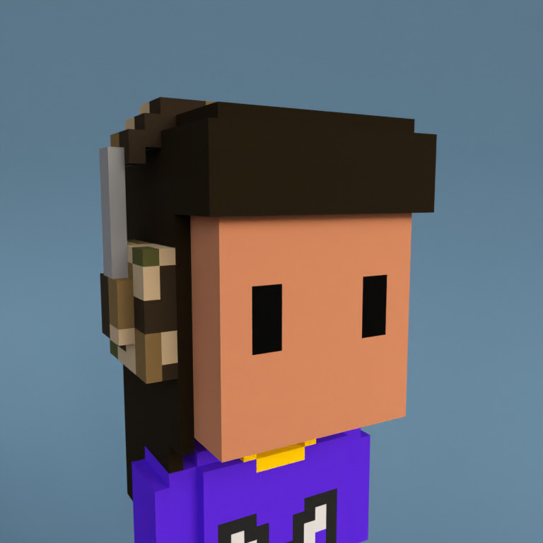 Meebit #17597 — Portrait