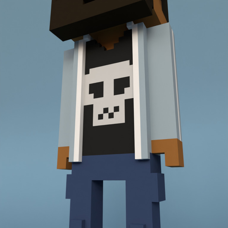 Meebit #17600 — Outfit