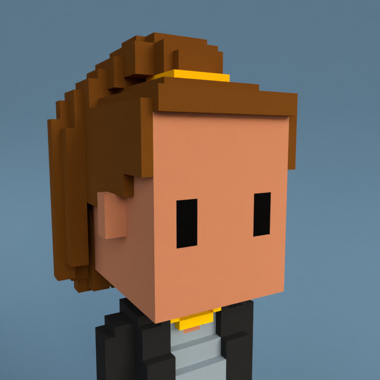 Meebit #17607 — Portrait