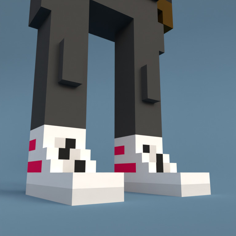 Meebit #17620 — Shoes