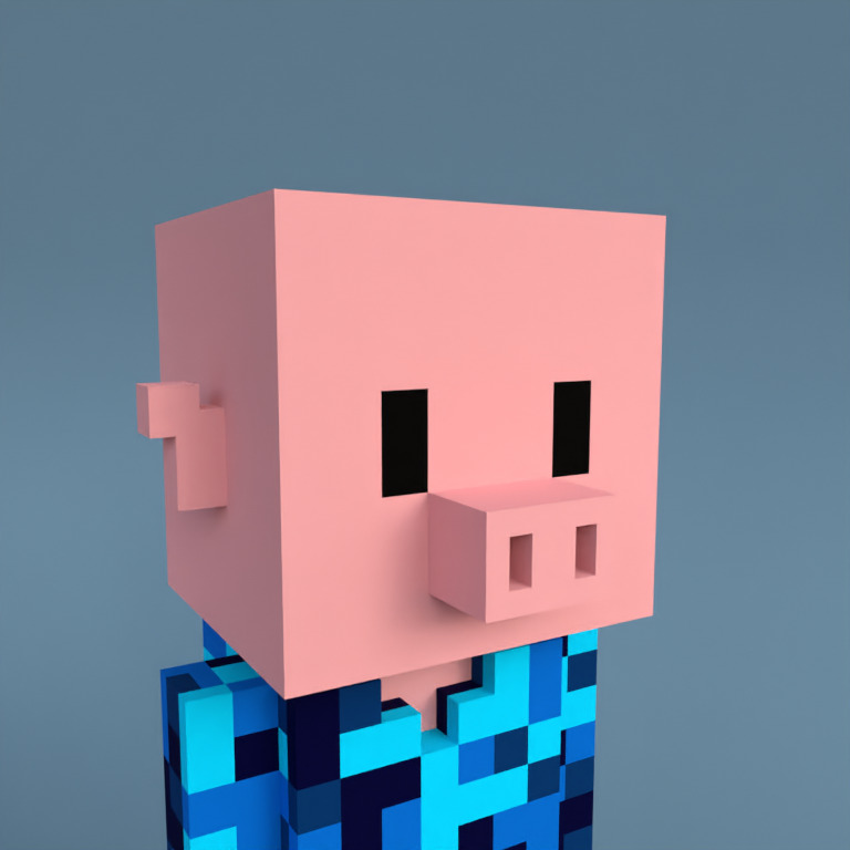 Meebit #17623 — Portrait