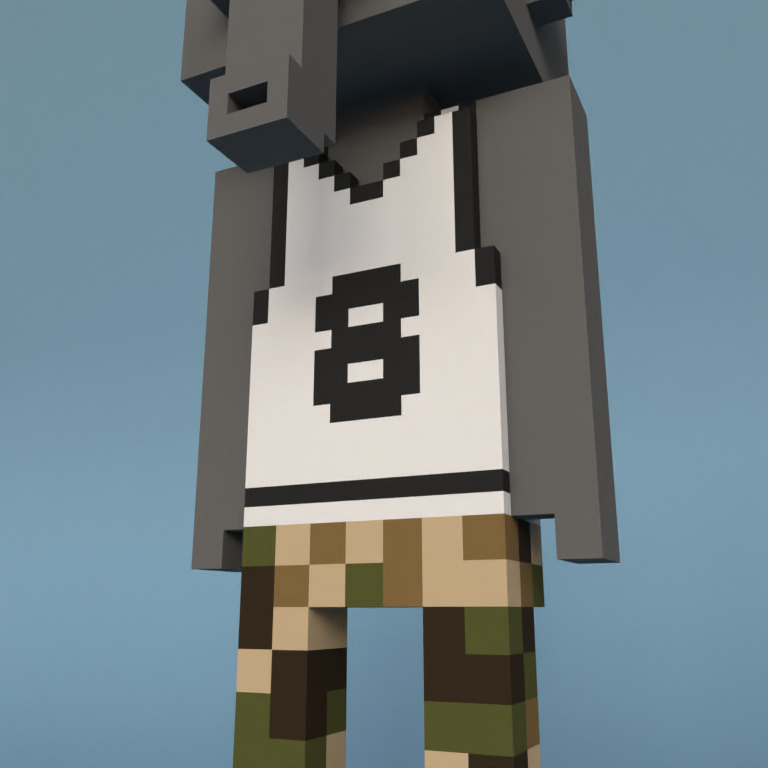 Meebit #17640 — Outfit