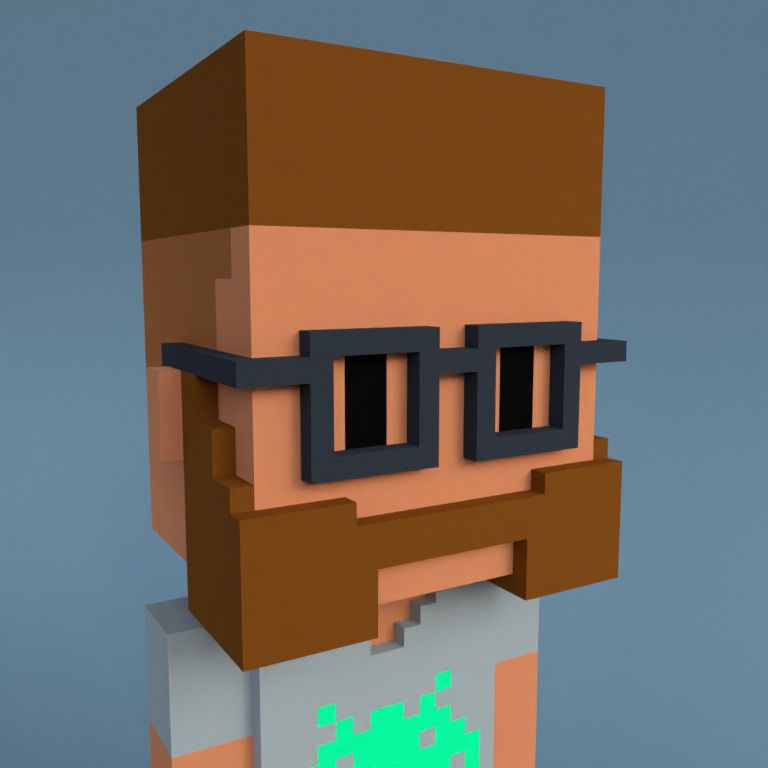 Meebit #17663 — Portrait