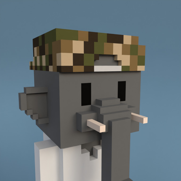 Meebit #17666 — Portrait