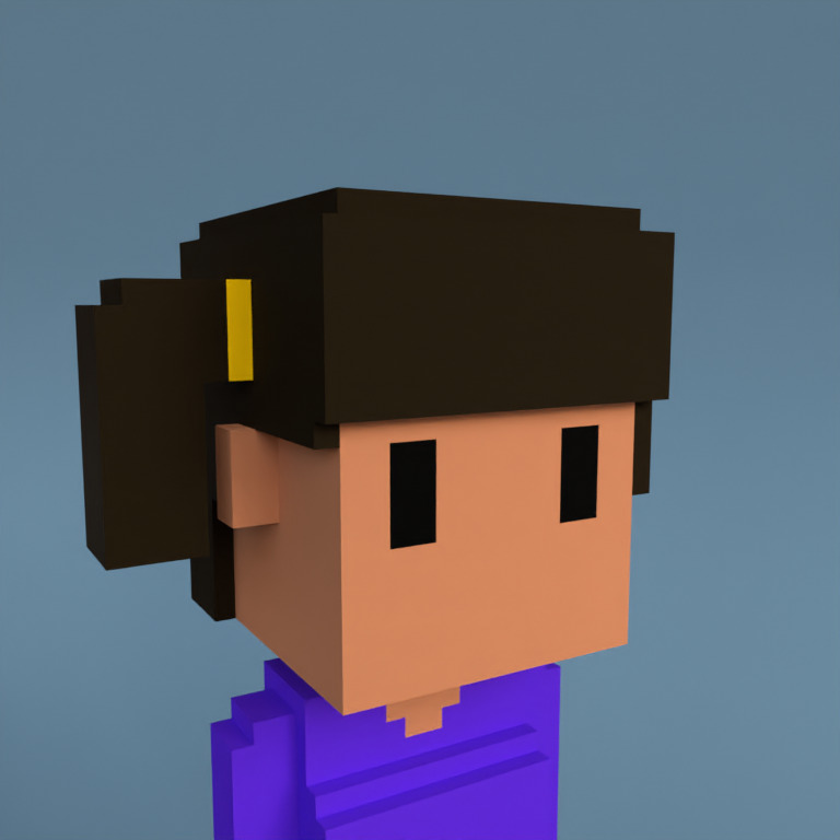 Meebit #17676 — Portrait