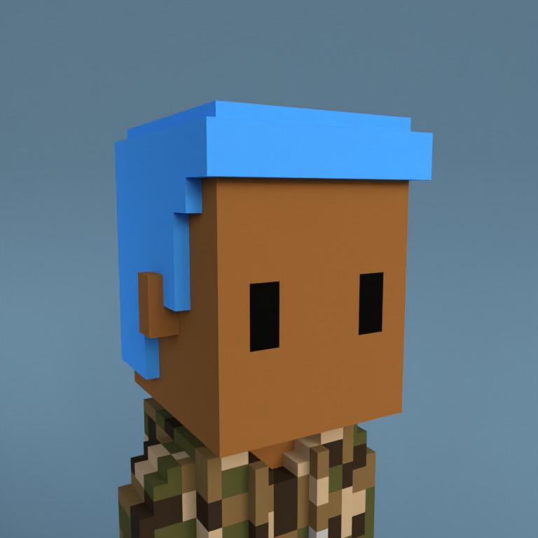 Meebit #17685 — Portrait