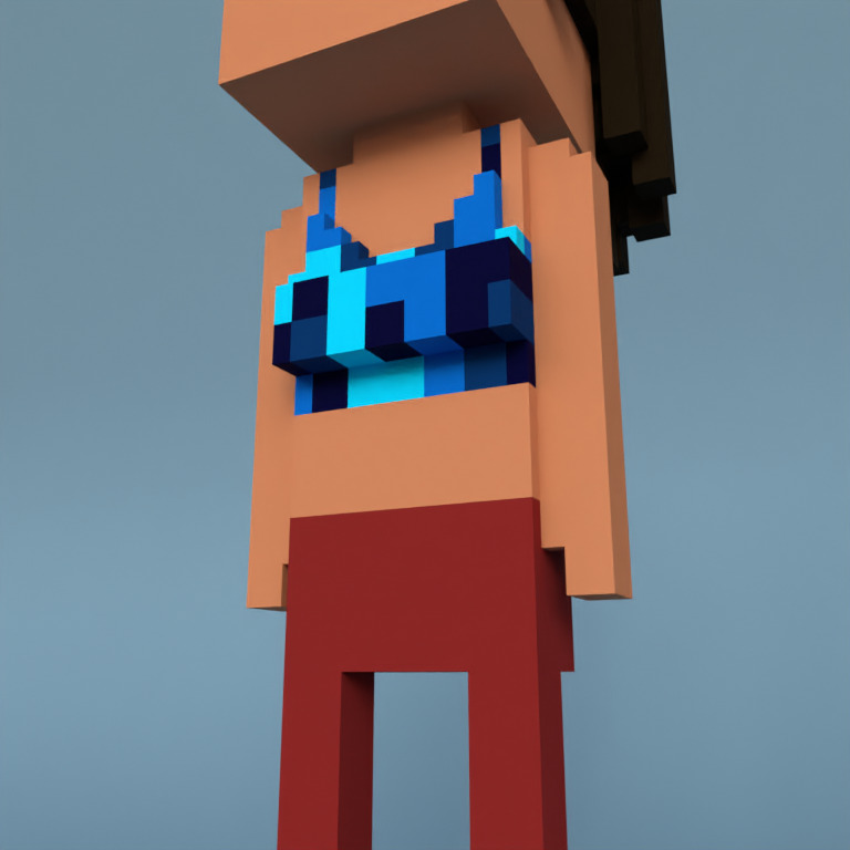 Meebit #17689 — Outfit