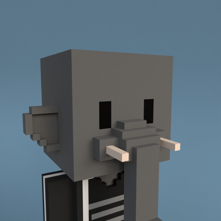 Meebit #17696 — Portrait