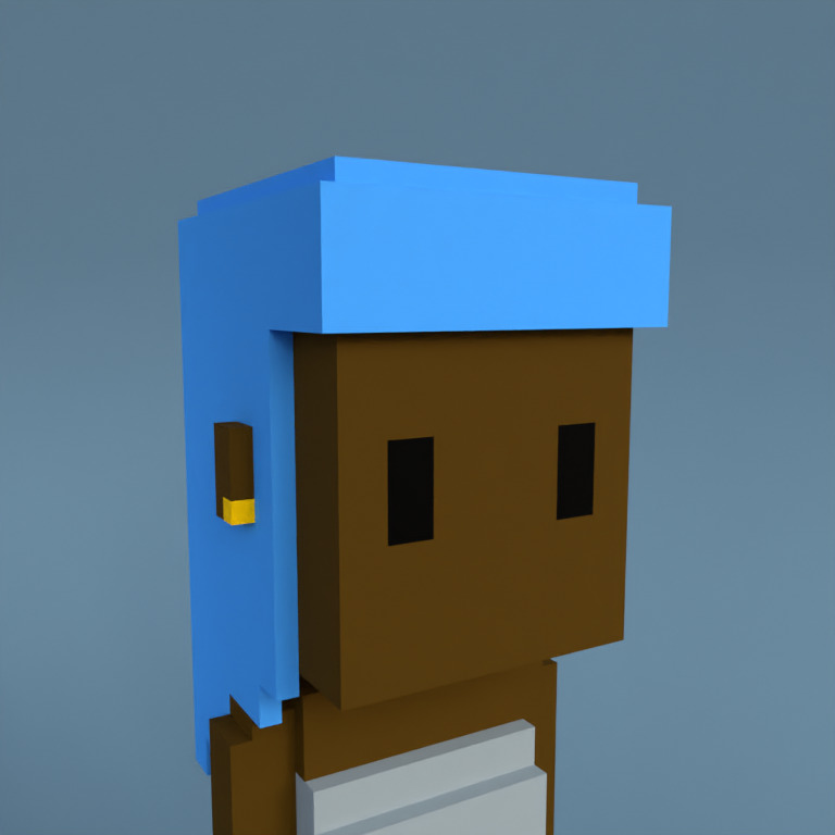 Meebit #17704 — Portrait