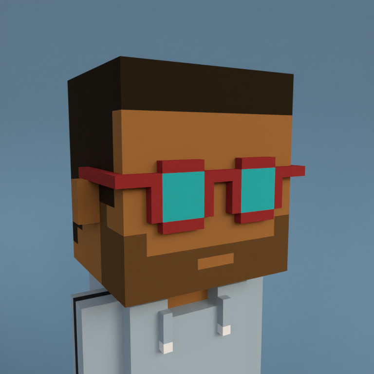 Meebit #17707 — Portrait