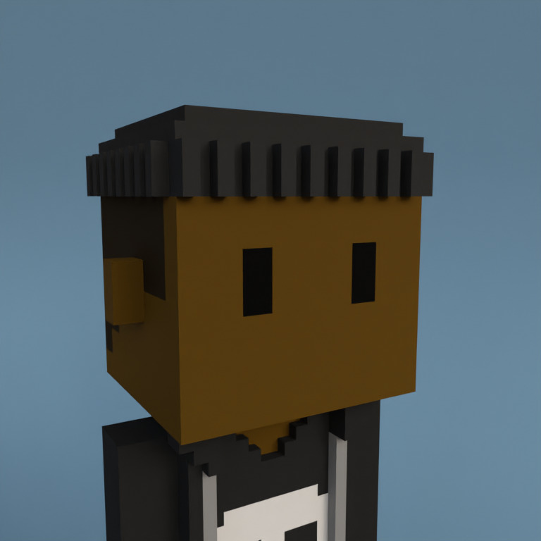 Meebit #17708 — Portrait