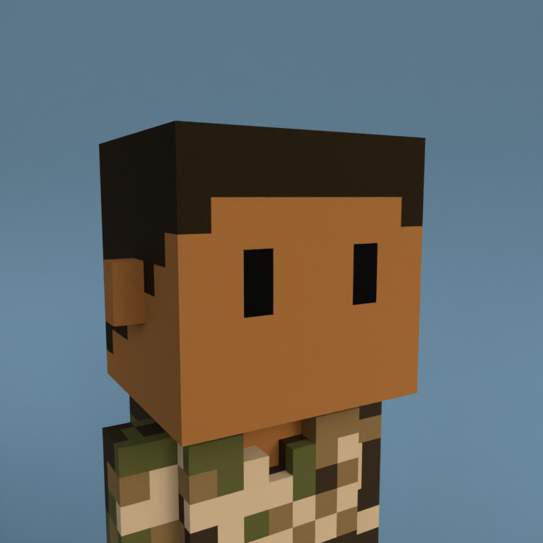 Meebit #17709 — Portrait