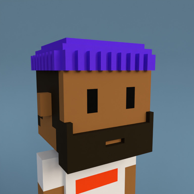 Meebit #17721 — Portrait