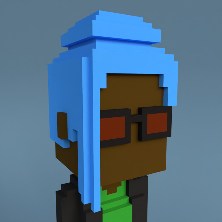 Meebit #17724 — Portrait