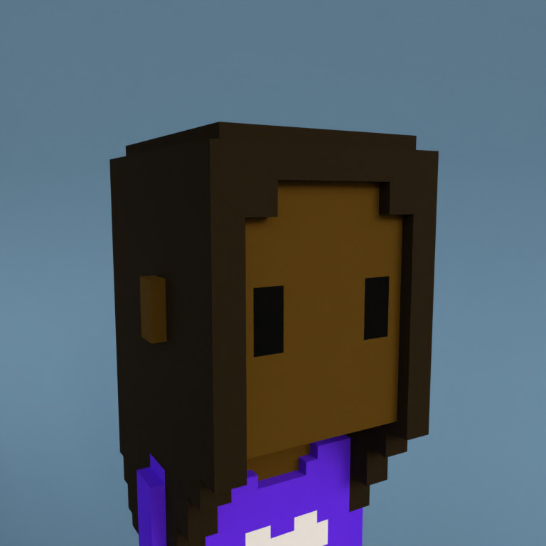 Meebit #17726 — Portrait