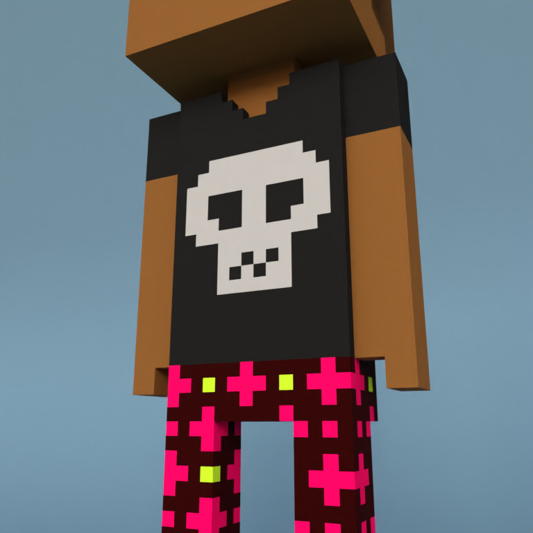 Meebit #17729 — Outfit