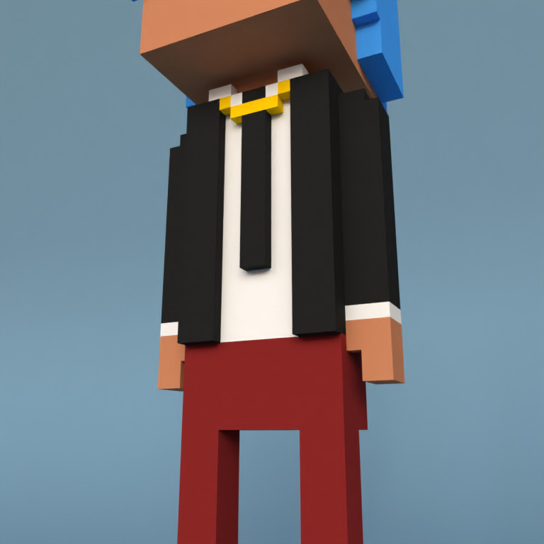 Meebit #17733 — Outfit