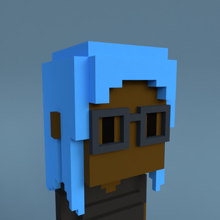 Meebit #17734 — Portrait