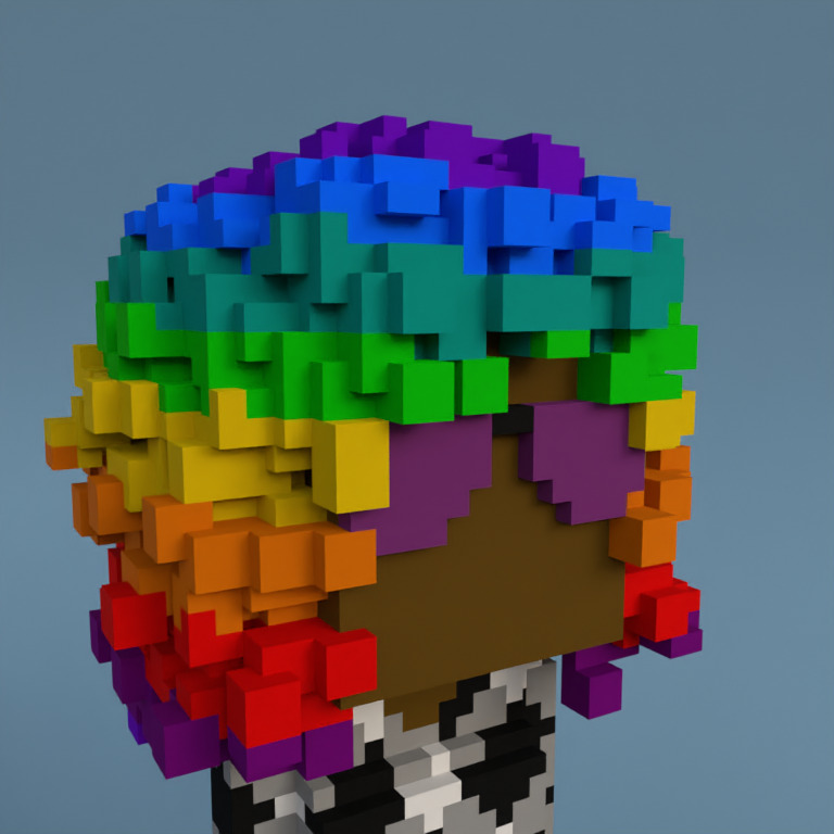 Meebit #17737 — Portrait