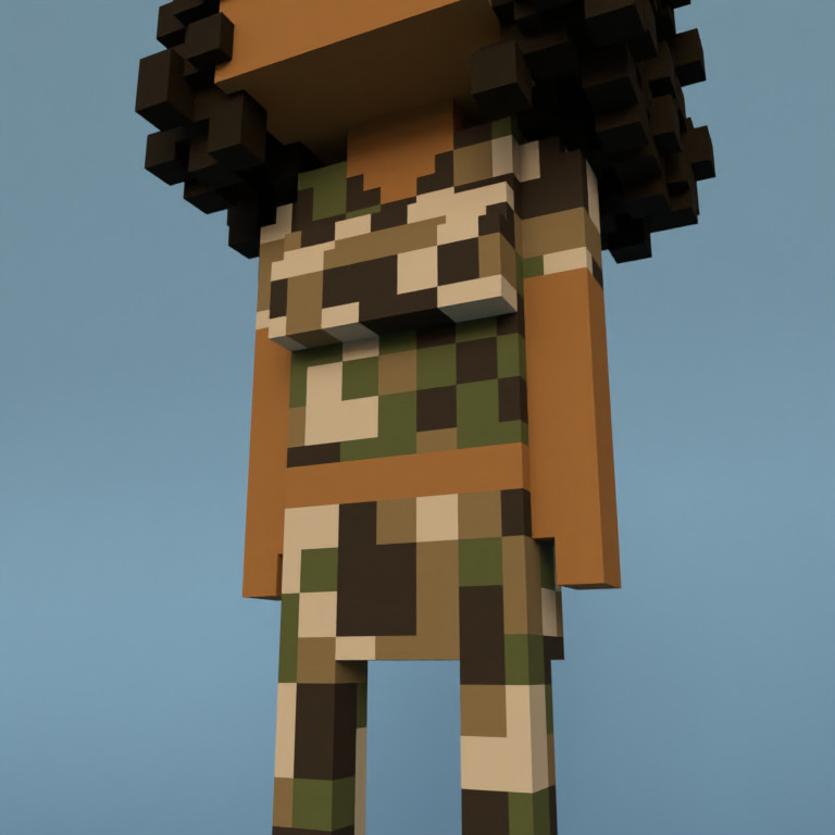 Meebit #17740 — Outfit