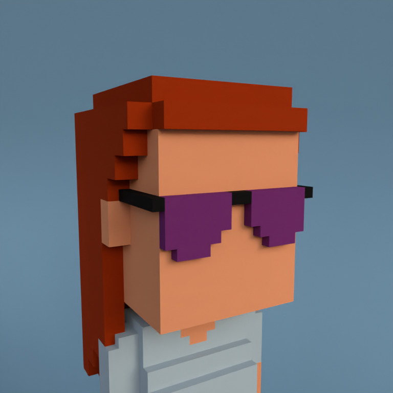 Meebit #17743 — Portrait