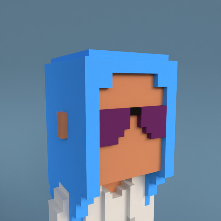 Meebit #17755 — Portrait