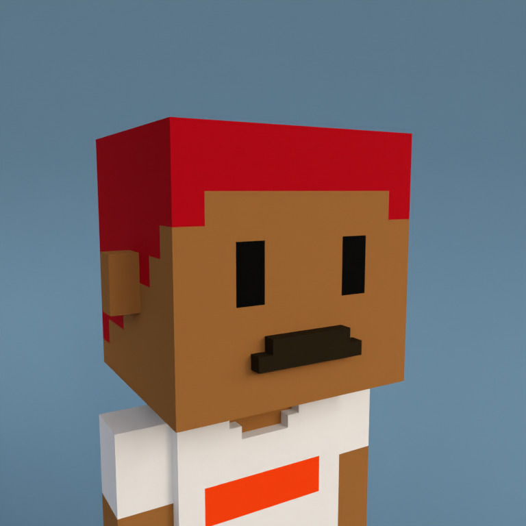 Meebit #17762 — Portrait