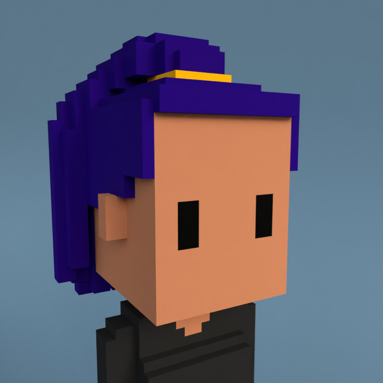 Meebit #17764 — Portrait