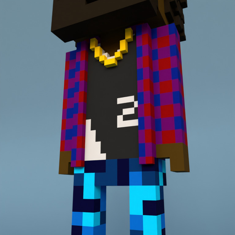 Meebit #17789 — Outfit