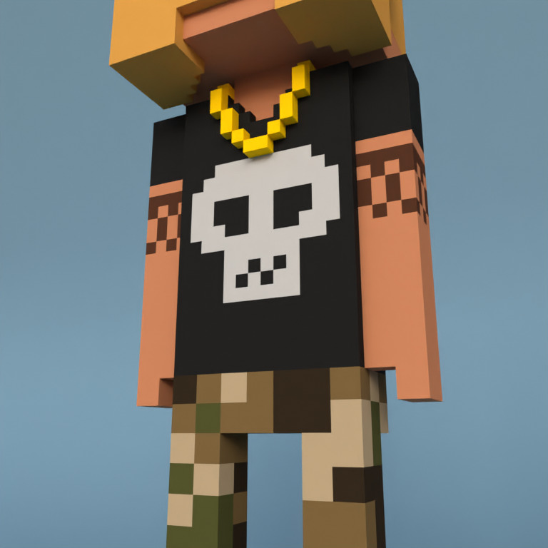 Meebit #17796 — Outfit
