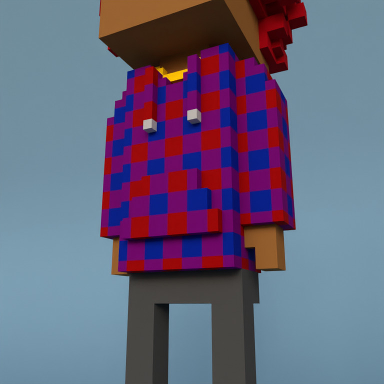 Meebit #17801 — Outfit
