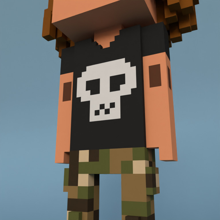 Meebit #17802 — Outfit