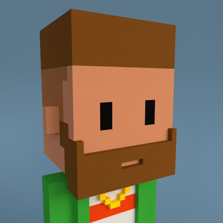 Meebit #17804 — Portrait
