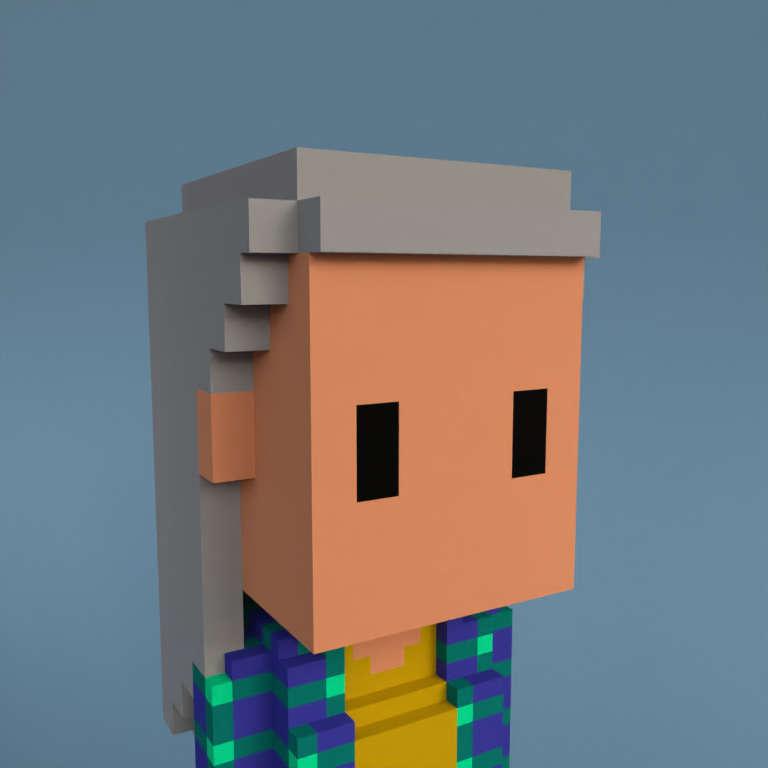 Meebit #17806 — Portrait