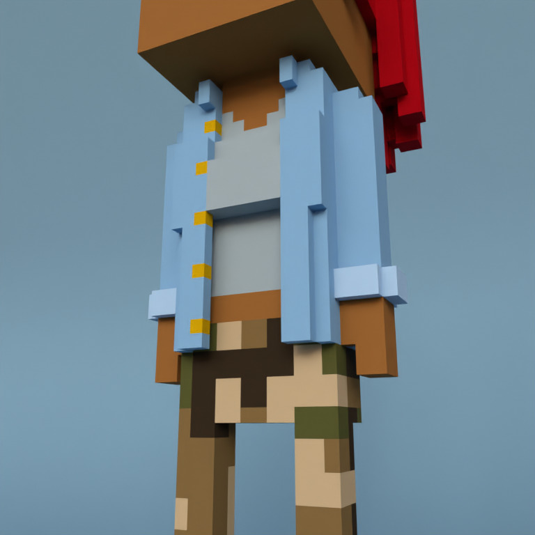 Meebit #17807 — Outfit