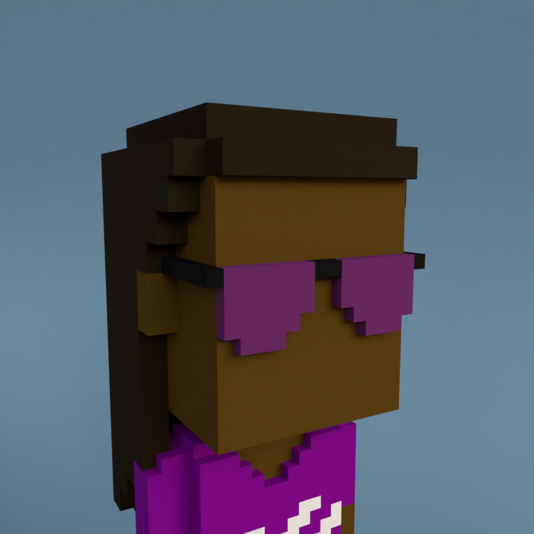 Meebit #17814 — Portrait