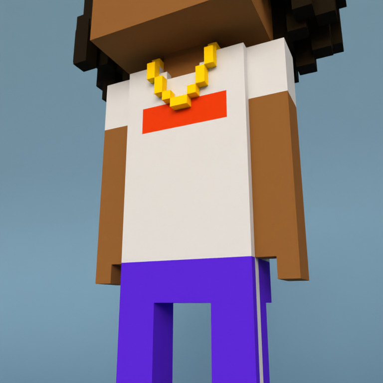 Meebit #17823 — Outfit