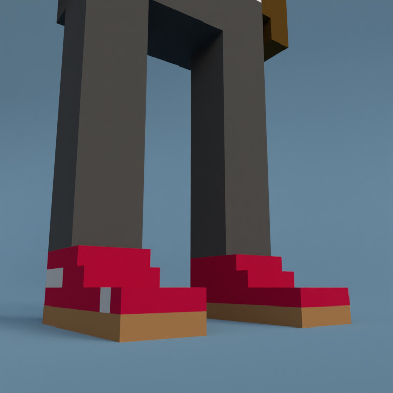 Meebit #17832 — Shoes