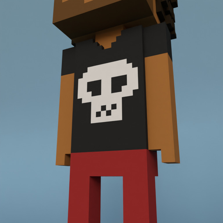 Meebit #17833 — Outfit