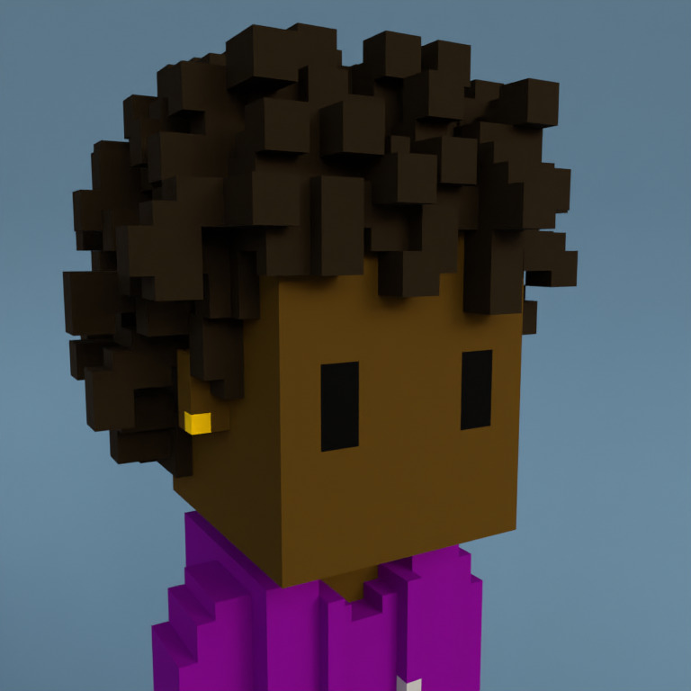 Meebit #17834 — Portrait