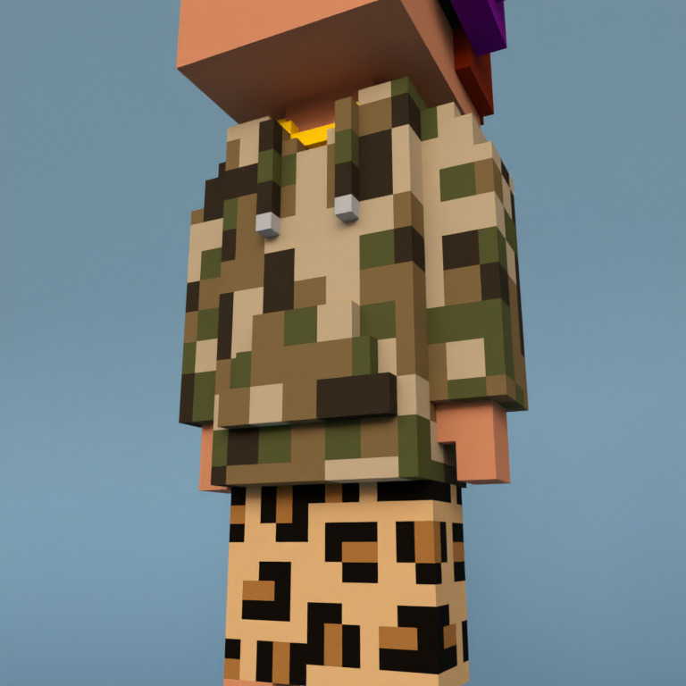 Meebit #17840 — Outfit