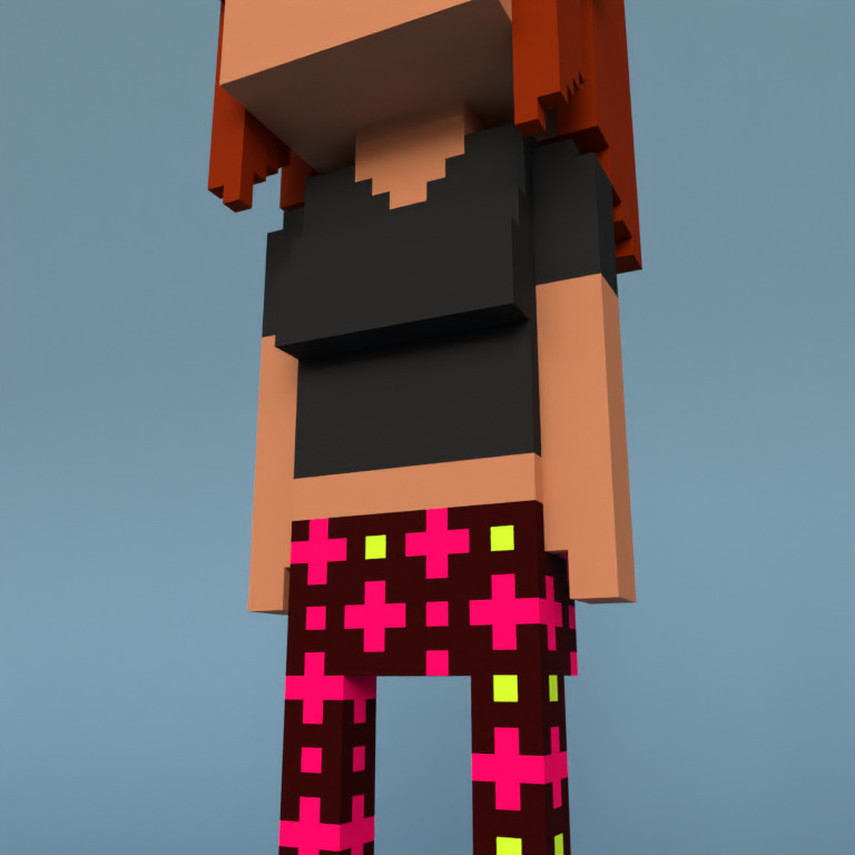 Meebit #17843 — Outfit