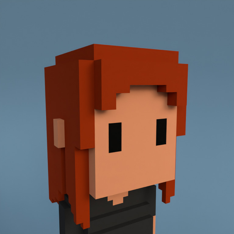 Meebit #17843 — Portrait