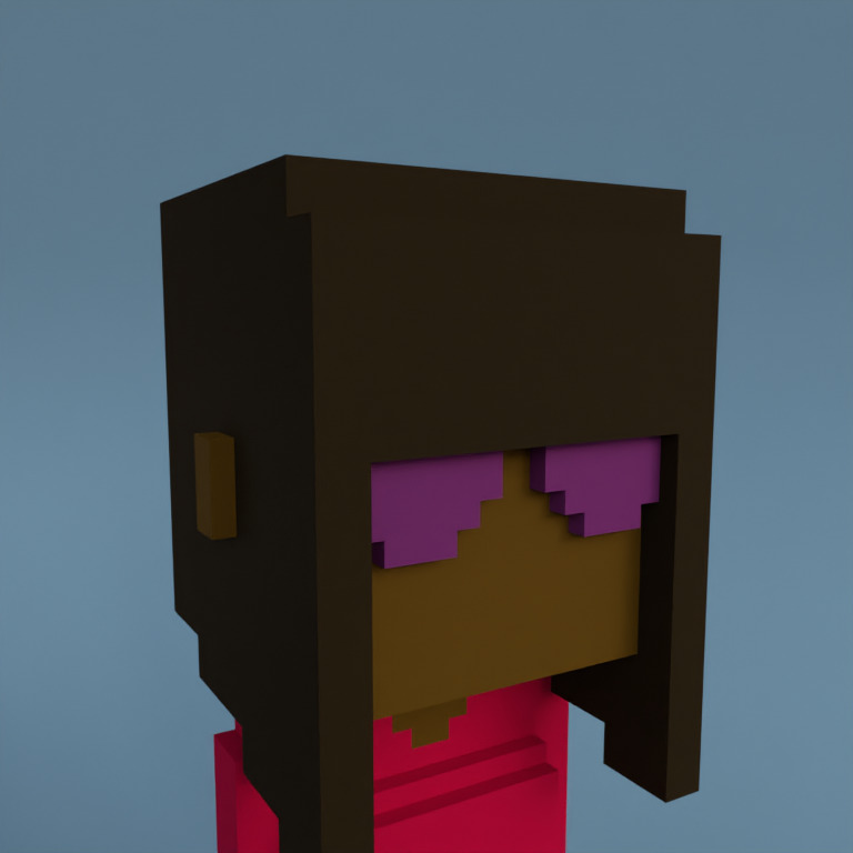 Meebit #17845 — Portrait